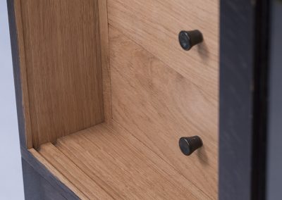 Ebonised Oak Cabinet