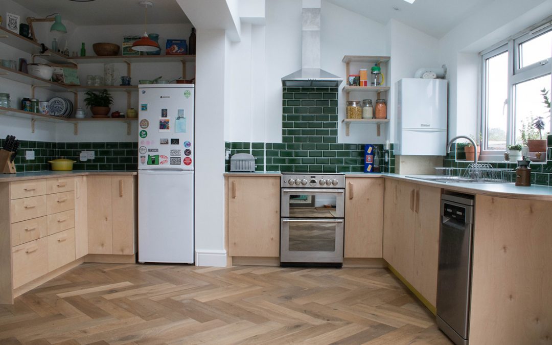 Bespoke Birch Plywood Kitchen