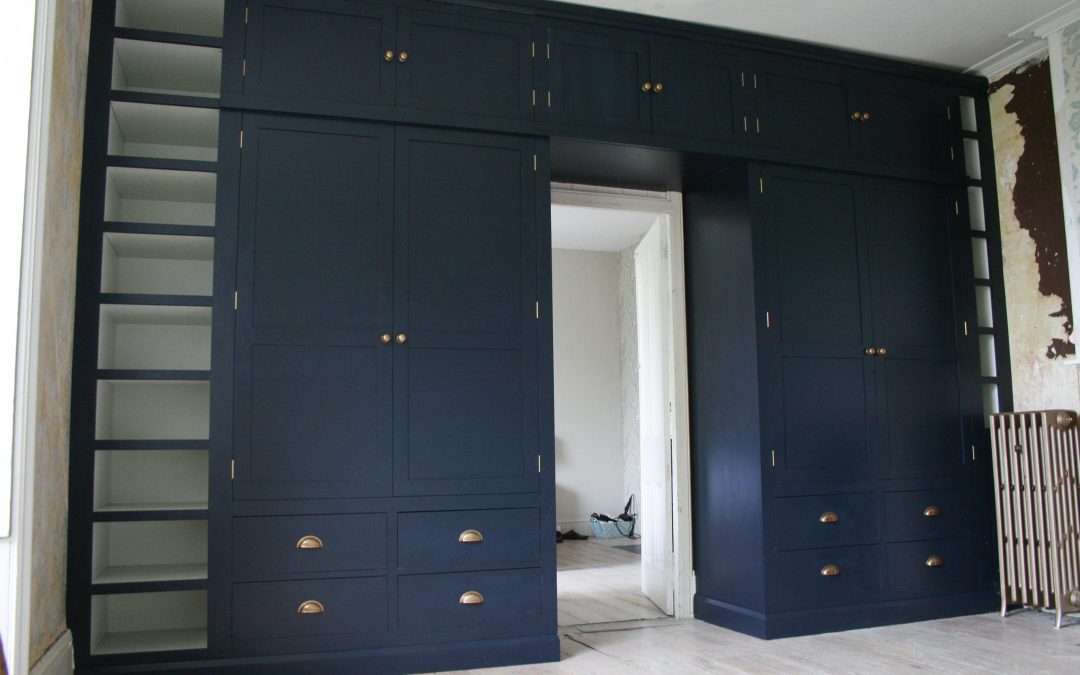 Built in Painted Wardrobe