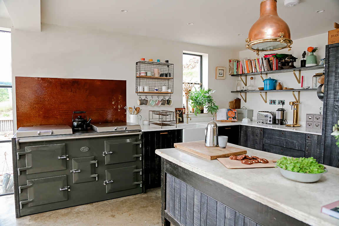 Handmade ash kitchen in Bristol